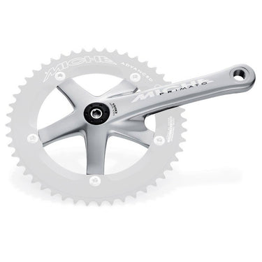 Miche crank primato adv. 172mm rechts zonder tandwiel zilver