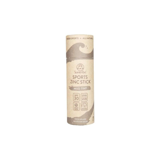 Suntribe Zonnebrandstick Zinc Sport SPF 30 Mud Tint