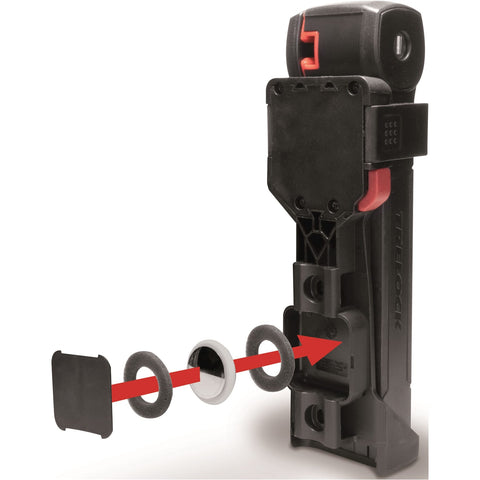Trelock vouwslot Trigo FS 380 X-Press tag 380 85 zwart