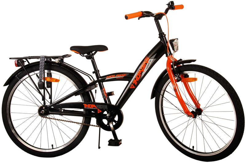 Load image into Gallery viewer, Volare Thombike Kinderfiets Jongens 24 inch Zwart Oranje
