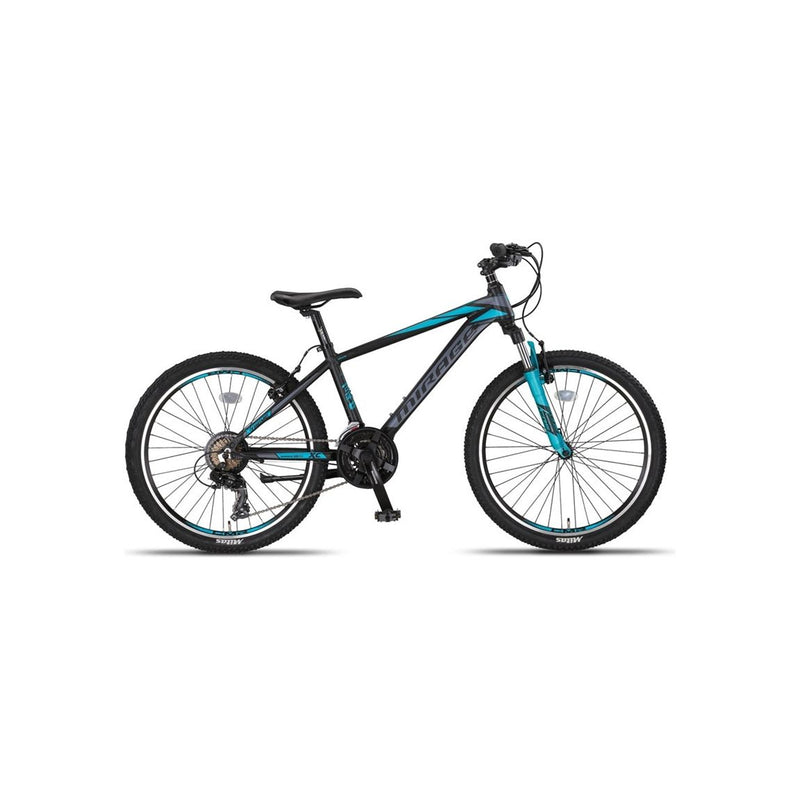 Load image into Gallery viewer, Umit Umit 24 inch MTB Black -Turquoise *** IN PRIJS VERLAAGD ***

