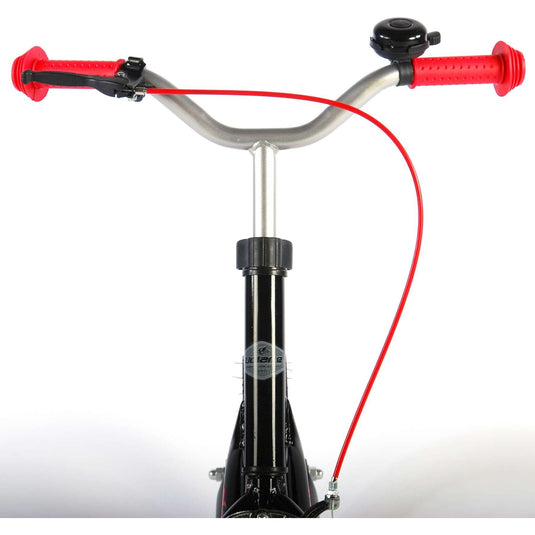 Volare Step Jongens en Meisjes 12 inch Zwart Rood