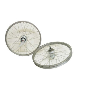 Roland achterwiel 20-1.75 5v as32 sram remnaaf alu zilver