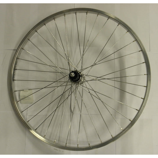 Achterwiel 26-1.75 559 8v cass vast alu velg paralex zilver