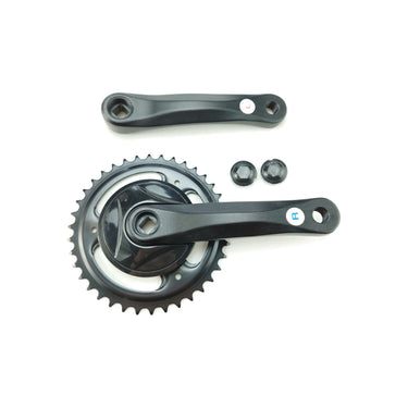 Imp crankstel ort 38t zwart