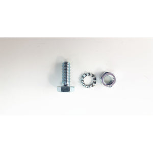 Bofix bout m6x12 zeskant + veerring