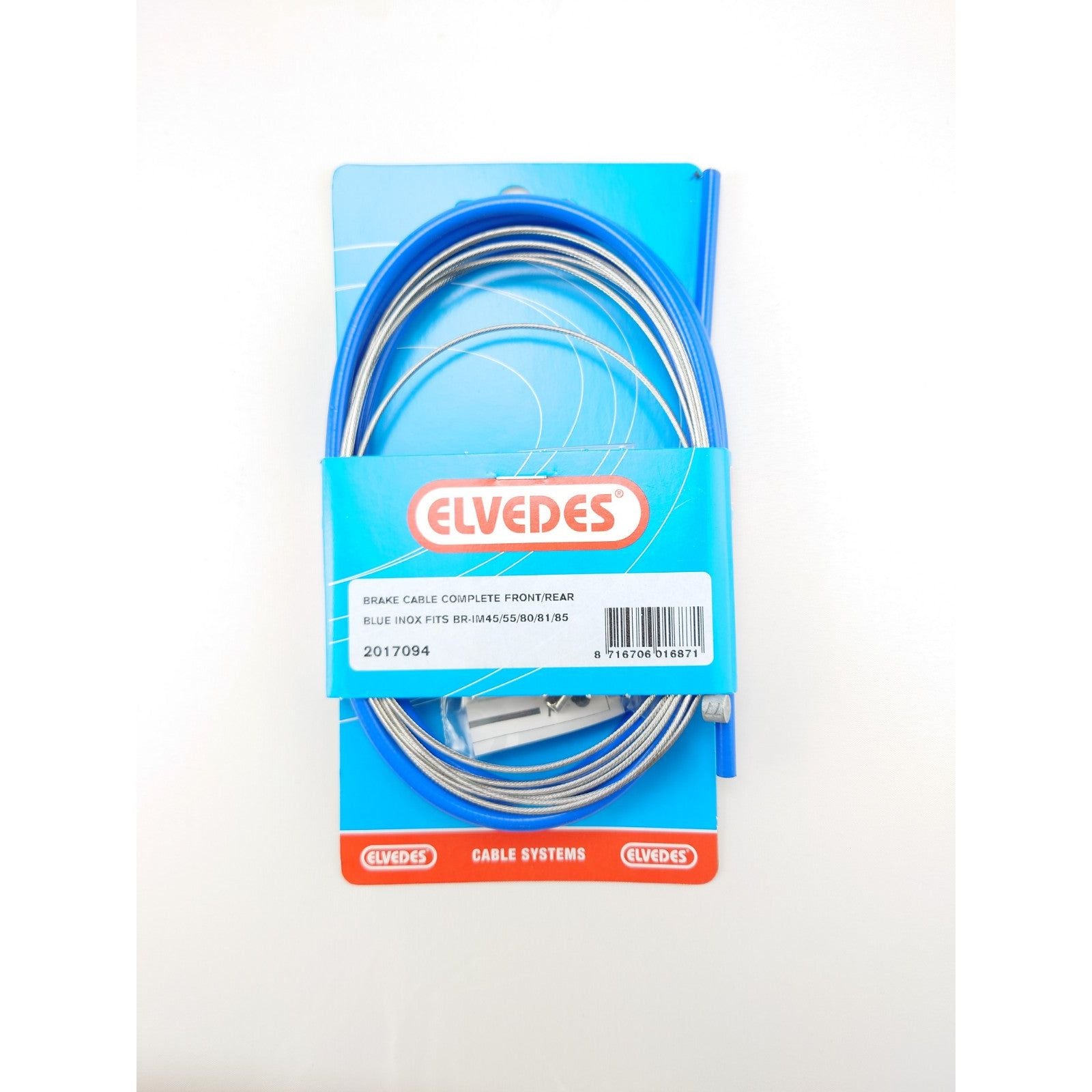 Elvedes kabel rollerbrake blauw