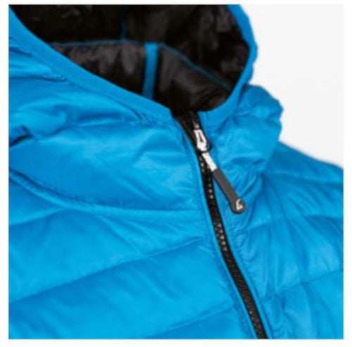 Load image into Gallery viewer, Alvivo Outdoorjas Glasgow heren nylon blauw zwart maat XS
