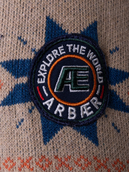 Arbaer Antoine Norwegian trui heren zandkleurig maat XL
