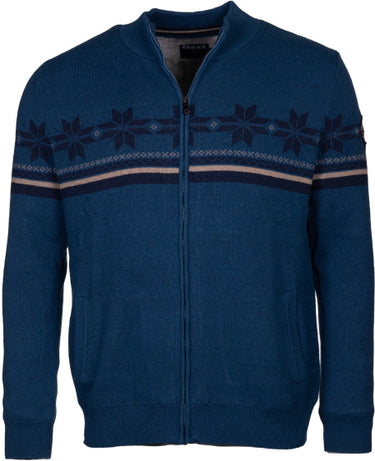 Arbaer Antonio Norwegian vest heren blauw maat L
