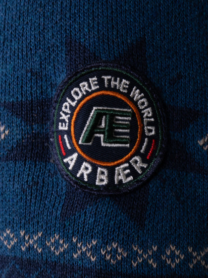 Arbaer Antonio Norwegian vest heren blauw maat XXL