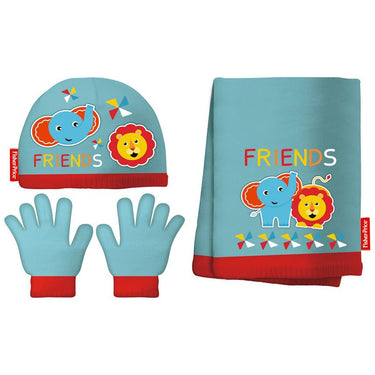 Arditex Accessoiresset junior acryl blauw rood 3-delig one-size