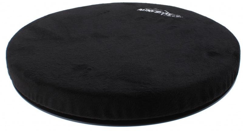 Load image into Gallery viewer, Autostyle Draaikussen Comfortline 39 cm polyester zwart
