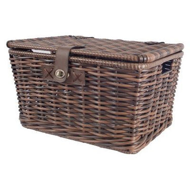 Qtcycletech Qt cycle tech monza rattan mand met deksel 28 liter 2007369