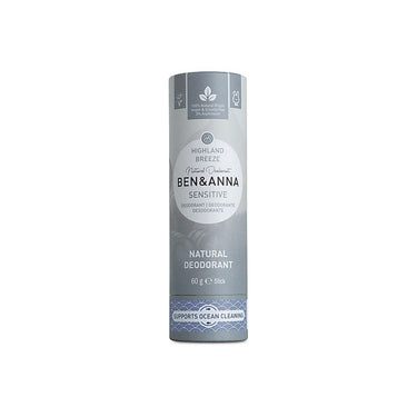 Ben Anna Deodorant in Papiertube Sensitive Highland Breeze 60 gram