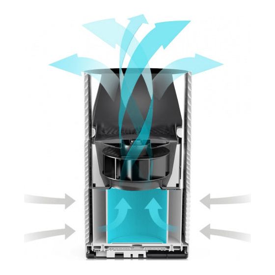 Load image into Gallery viewer, Bestron Luchtfilter Airp100uv 3-in-1 wit

