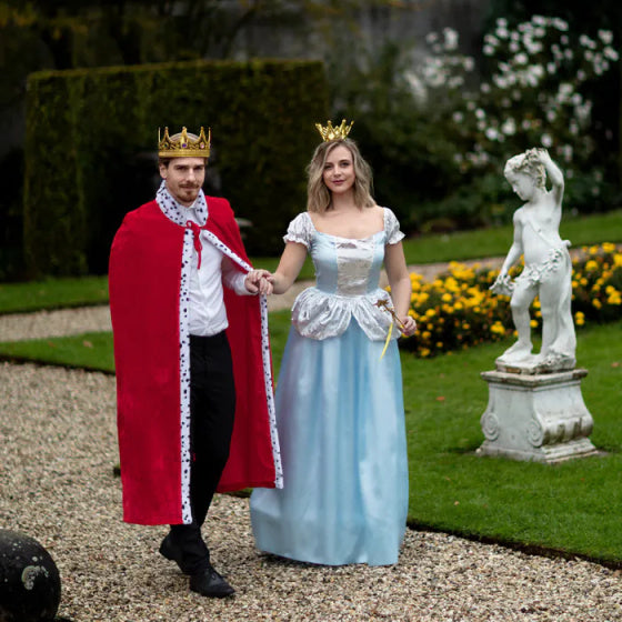 Load image into Gallery viewer, Boland Prinses Maribel verkleedjurk dames blauw maat 36 38
