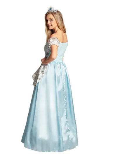Load image into Gallery viewer, Boland Prinses Maribel verkleedjurk dames blauw maat 40 42
