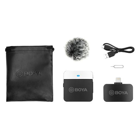 Load image into Gallery viewer, Boya 2.4 GHz Dasspeld Microfoon Draadloos BY-M1LV-D voor iOS
