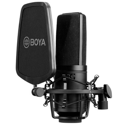 Load image into Gallery viewer, Boya Grootmembraan Condensator Microfoon BY-M1000
