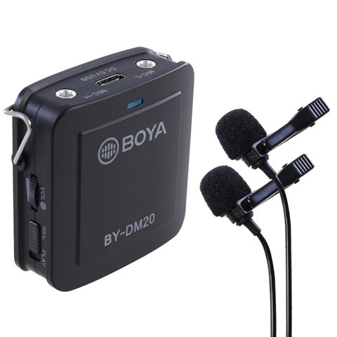 Load image into Gallery viewer, Boya Interview Kit BY-DM20 voor iOS en Android
