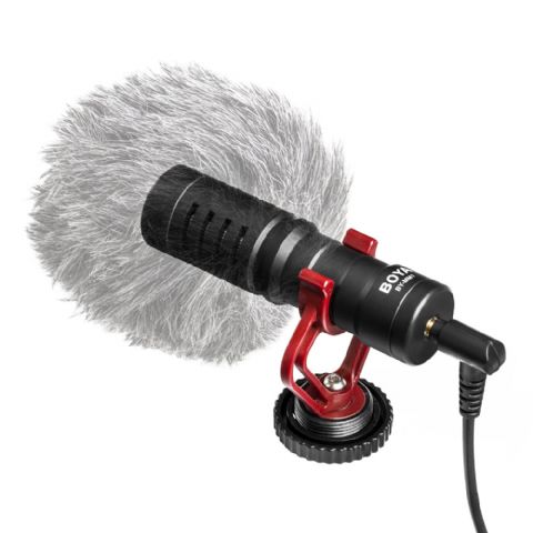 Load image into Gallery viewer, Boya Universele Compacte Shotgun Richtmicrofoon BY-MM1
