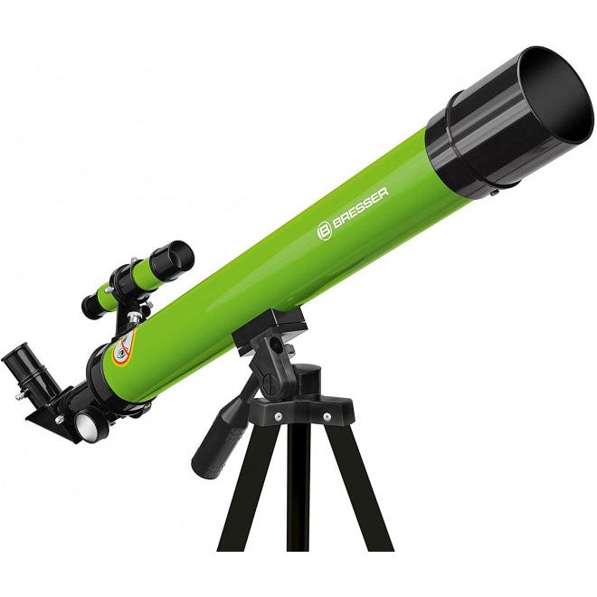 Load image into Gallery viewer, Bresser Telescoop 45 600 junior 56 cm aluminium groen 10-delig
