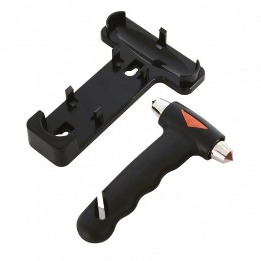 Carpoint Noodhamer met gordelsnijder zwart 12,5 cm