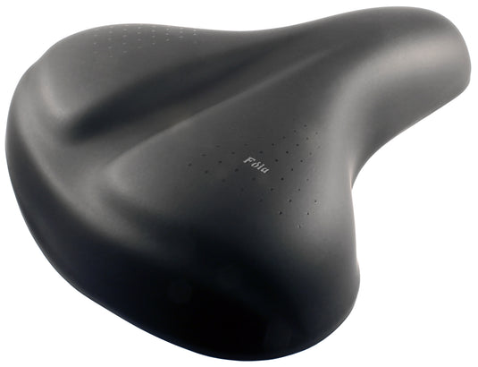 Marwi selle san remo hometrainer fitness elastomeer zadel zwart