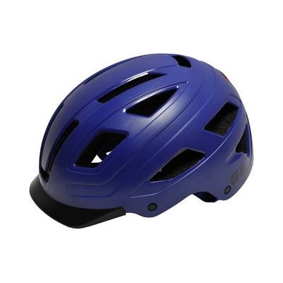 Qt cycle tech helm urban style blauw maat m 52-58 cm 2810394