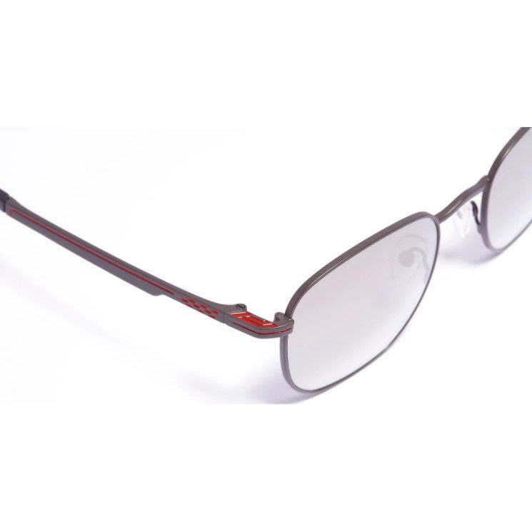 Load image into Gallery viewer, Formula Zonnebril unisex rechthoekig cat. 4 wit
