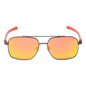 Formula Zonnebril unisex vierkant cat. 4 oranje