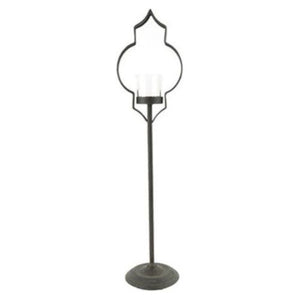 Hi-point Sahar L waxinelichthouder 77,2 cm nikkel zwart