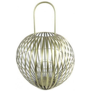 Hi-point Ciaran windlicht 36,5 x 53,5 cm staal goud