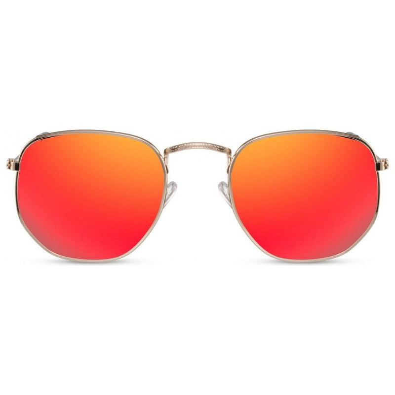 Load image into Gallery viewer, zonnebril unisex goud rood (CWI2413)
