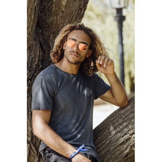 Load image into Gallery viewer, zonnebril unisex goud rood (CWI2413)
