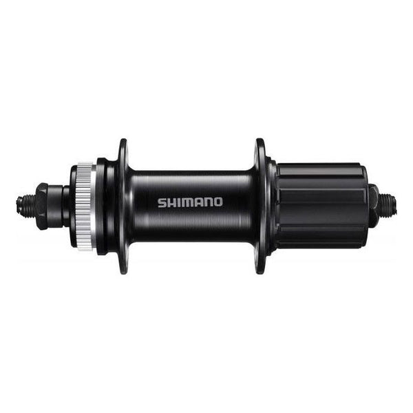 Shimano fh-ty505 cassettenaaf 7 speed centerlock 32g zwart
