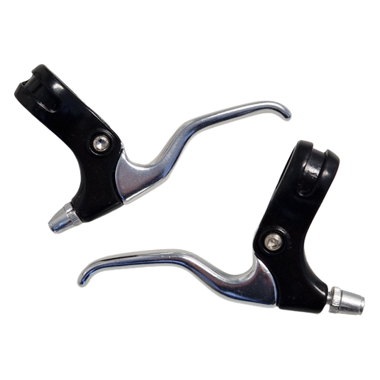 Qtcycletech Qt set remgreepset v-brake 3 vingers aluminium blister