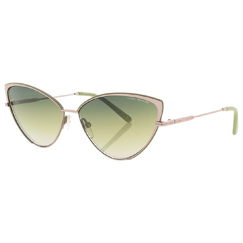 Load image into Gallery viewer, Daniel hechter Zonnebril DHS232 dames cat-eye cat. 3 staal glas groen
