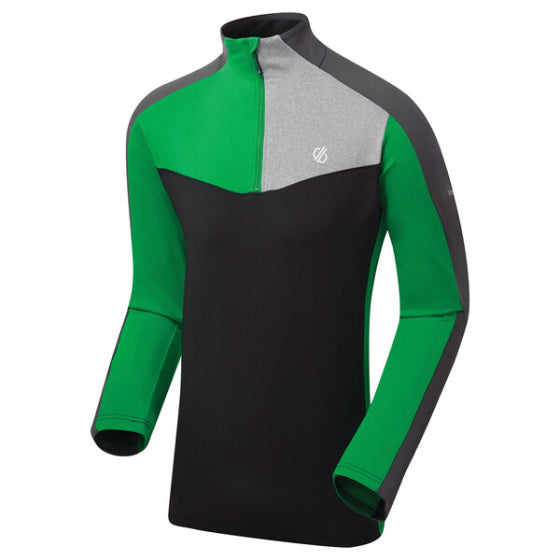 Load image into Gallery viewer, Dare 2b Longsleeve Depose heren polyester groen zwart maat 3XL
