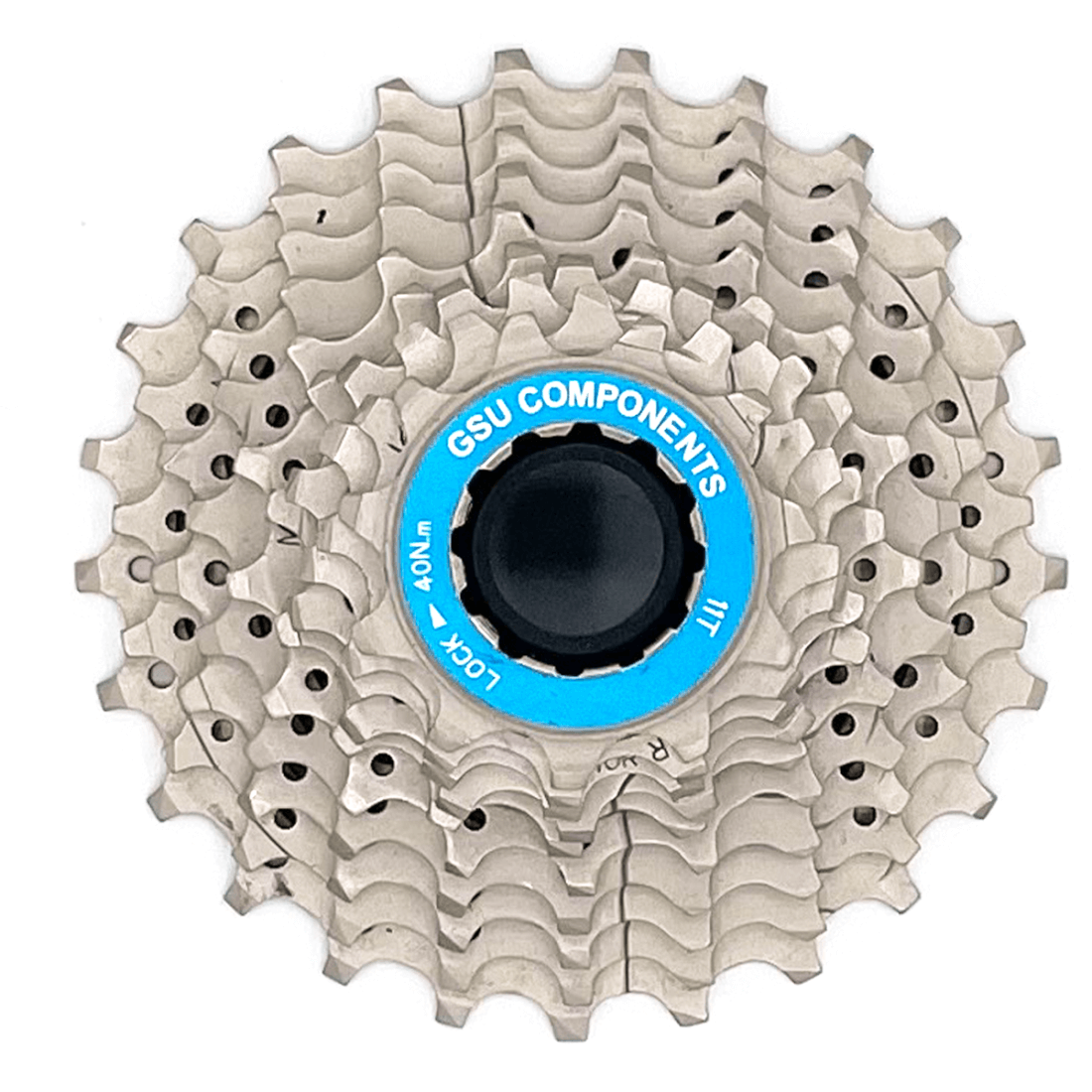 Gsu cassette 10-speed 11-28 tands zilver