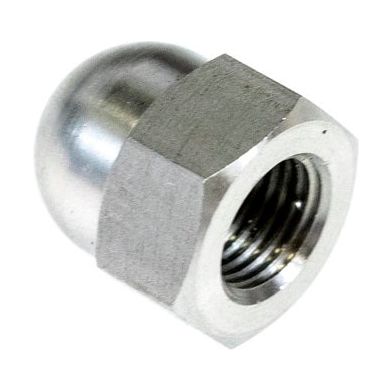 Kgs moer m12 rvs d1587 voorwielmotor zilver per stuk