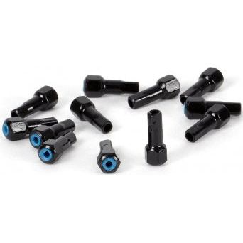 Alpina abs spaaknippels 14g 15.0mm ø4 fg2.3 messing zwart (144 st.)