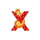 Dierenletter X (oud)