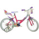 Dino Winx Club 16 Inch 26 cm Meisjes V-Brakes Roze Paars
