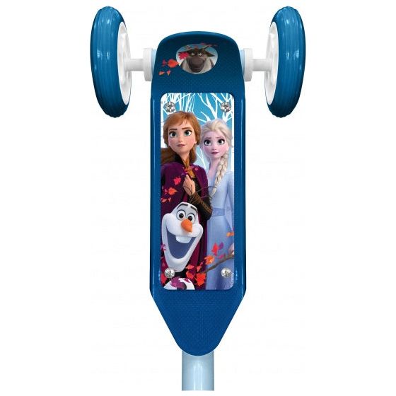 Frozen 3-wiel Kinderstep Vrijloop Meisjes Blauw Lichtblauw
