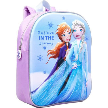 Disney Frozen rugzak 3D junior 8 liter lichtblauw lila