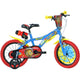Dino Pinocchio 14 Inch 24 cm Jongens Knijprem Blauw Rood