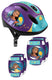 Disney Wish 5-delig Skatebescherming 50-56 cm Paars Turquoise maat S M