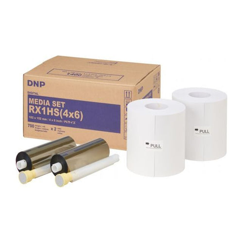 DNP Papier DSRX1HS-4X6 2 Rol � 700 St. 10x15 voor DS-RX1HS